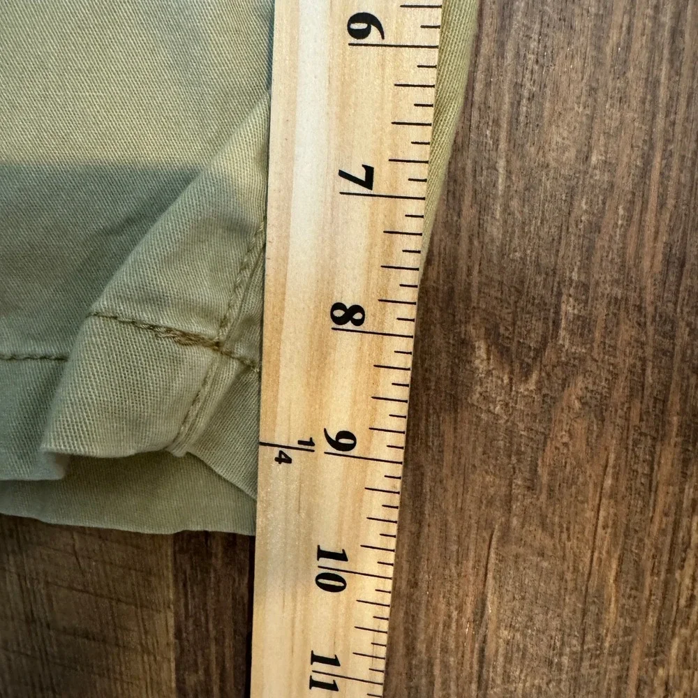 Arizona Jean Co Khaki Cargo Shorts Boys 16 Husky Tan‎ Adjustable Waist Utility